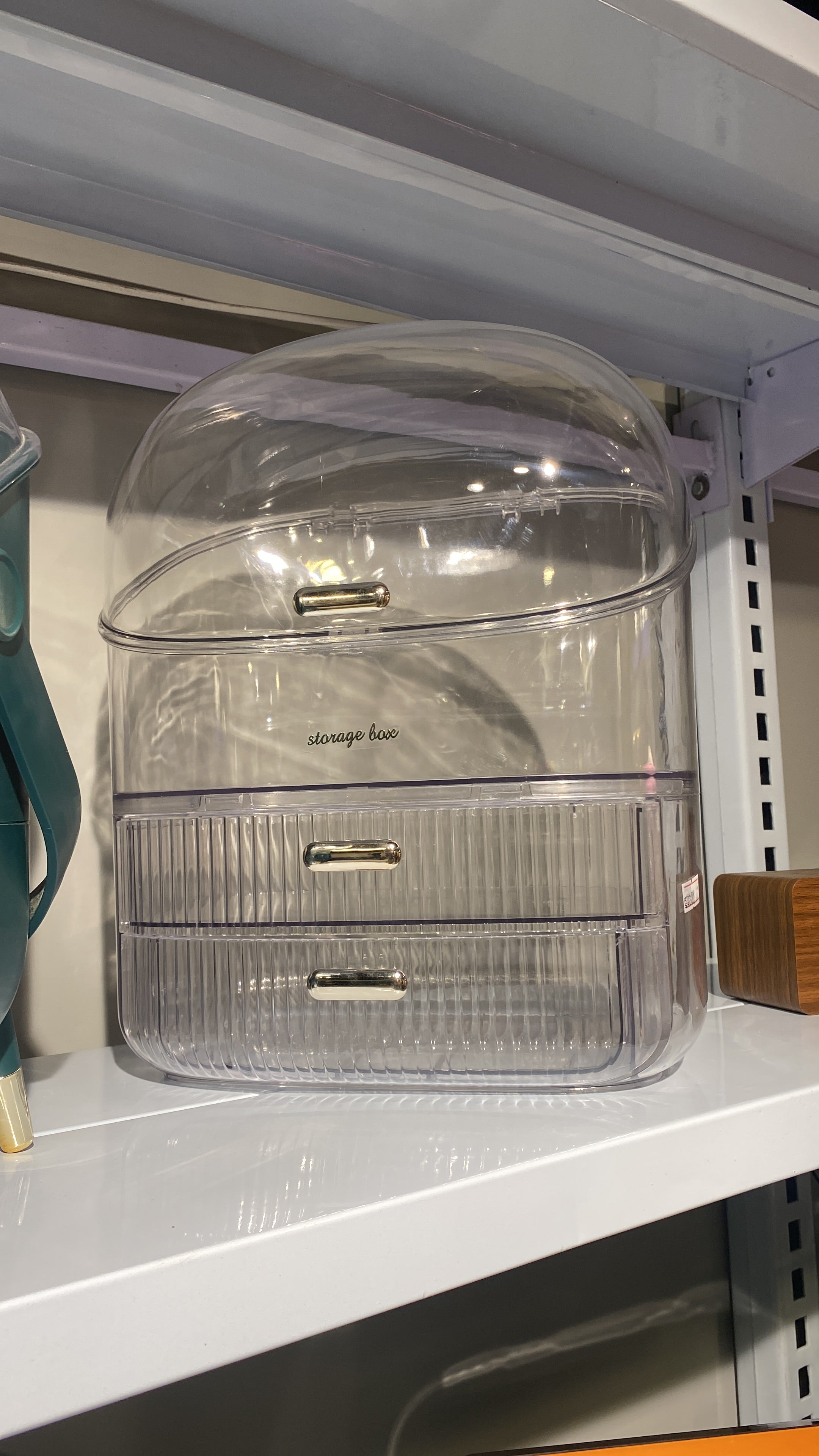 Premium Makeup Organizer – Multi-Layer Storage Box | Cosmetic & Jewelry Holder