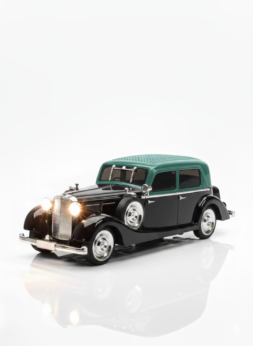 Vintage Car Bluetooth Speaker 🚗 | High Bass | Premium Sound, Retro Style 🔊✨