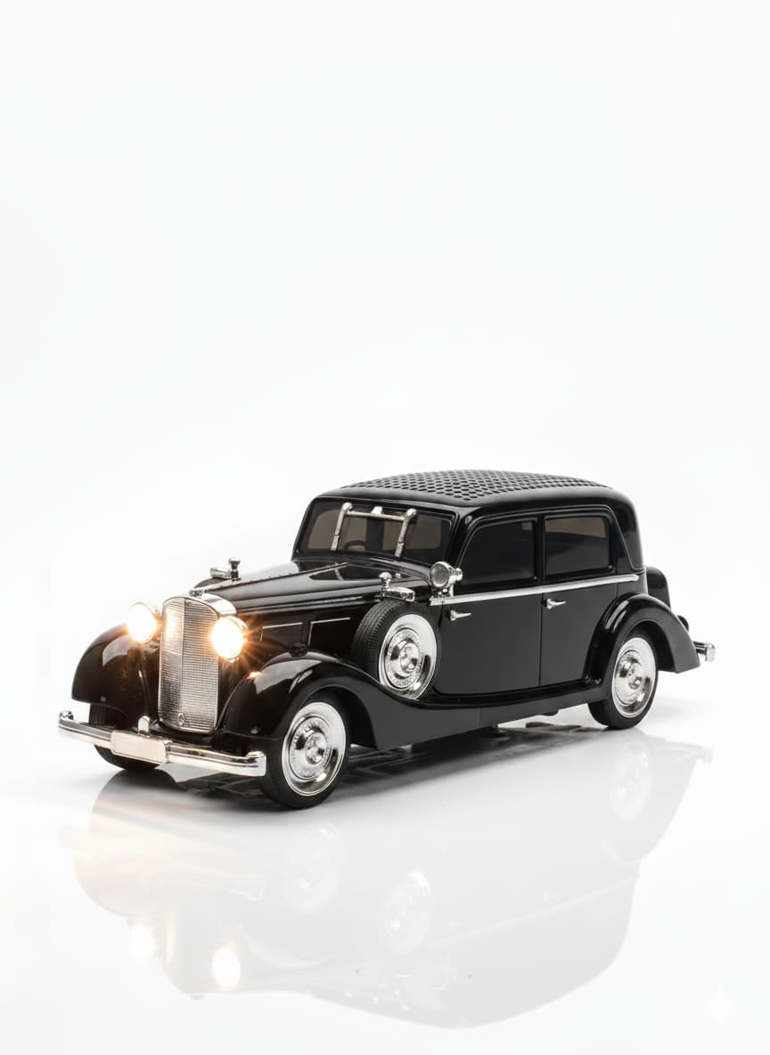 Vintage Car Bluetooth Speaker 🚗 | High Bass | Premium Sound, Retro Style 🔊✨