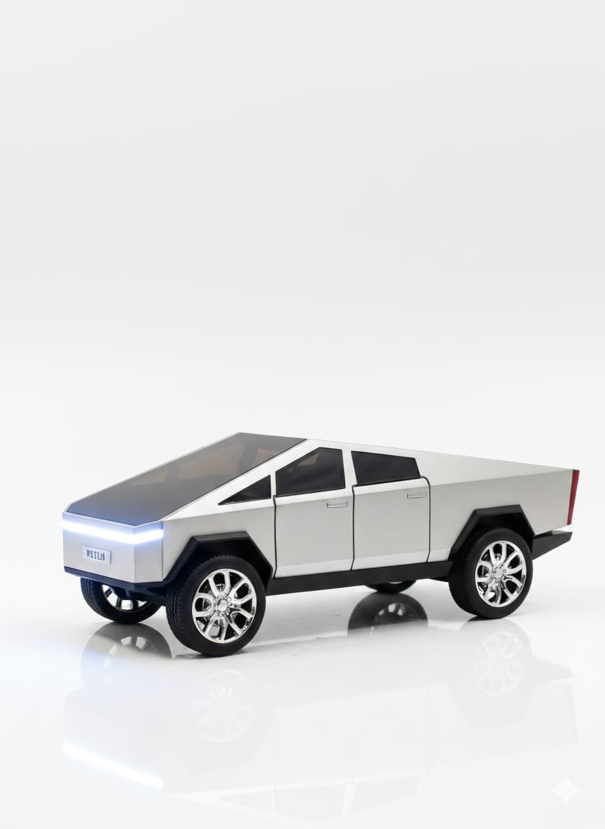 Tesla Cyber Truck Hi-Bass Bluetooth Speaker | Powerful Sound, Futuristic Design