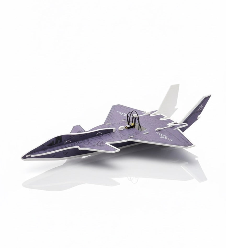 Premium Unbreakable High Flight Airplane | Hand Throw Foam Jet with Premium Gift Box