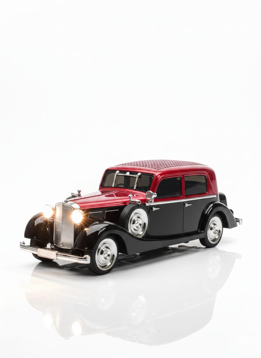 Vintage Car Bluetooth Speaker 🚗 | High Bass | Premium Sound, Retro Style 🔊✨