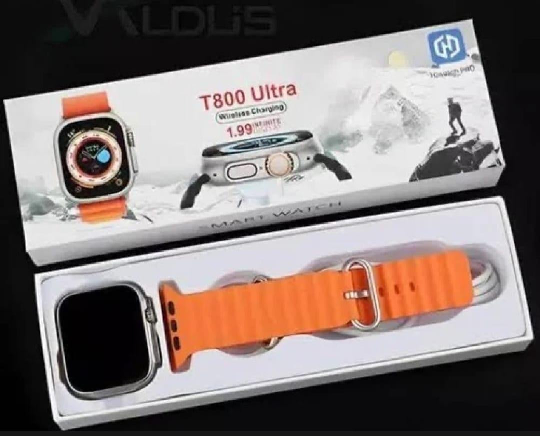T800 Ultra Smart Watch Big Display 1.99inch Bluetooth Calling Smart Watch