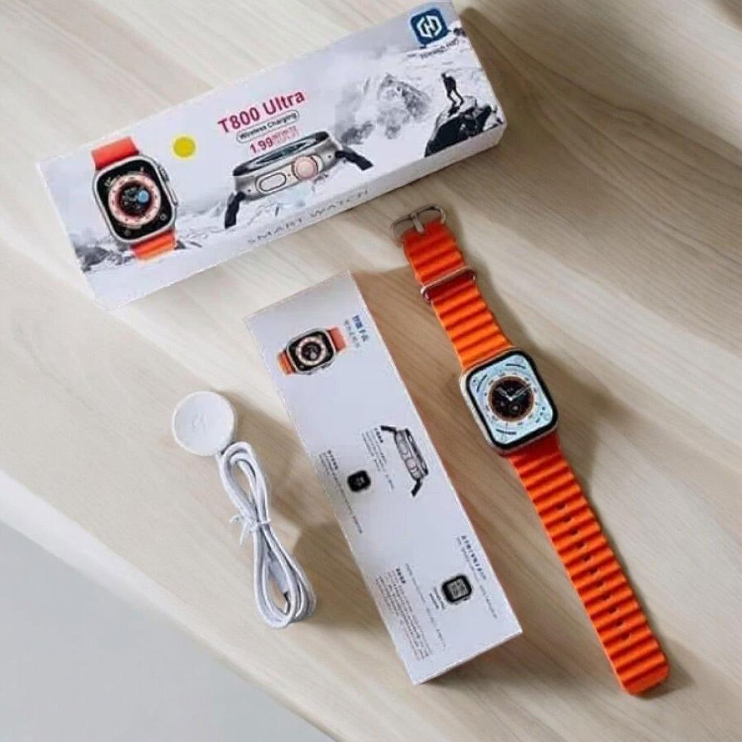 T800 Ultra Smart Watch Big Display 1.99inch Bluetooth Calling Smart Watch