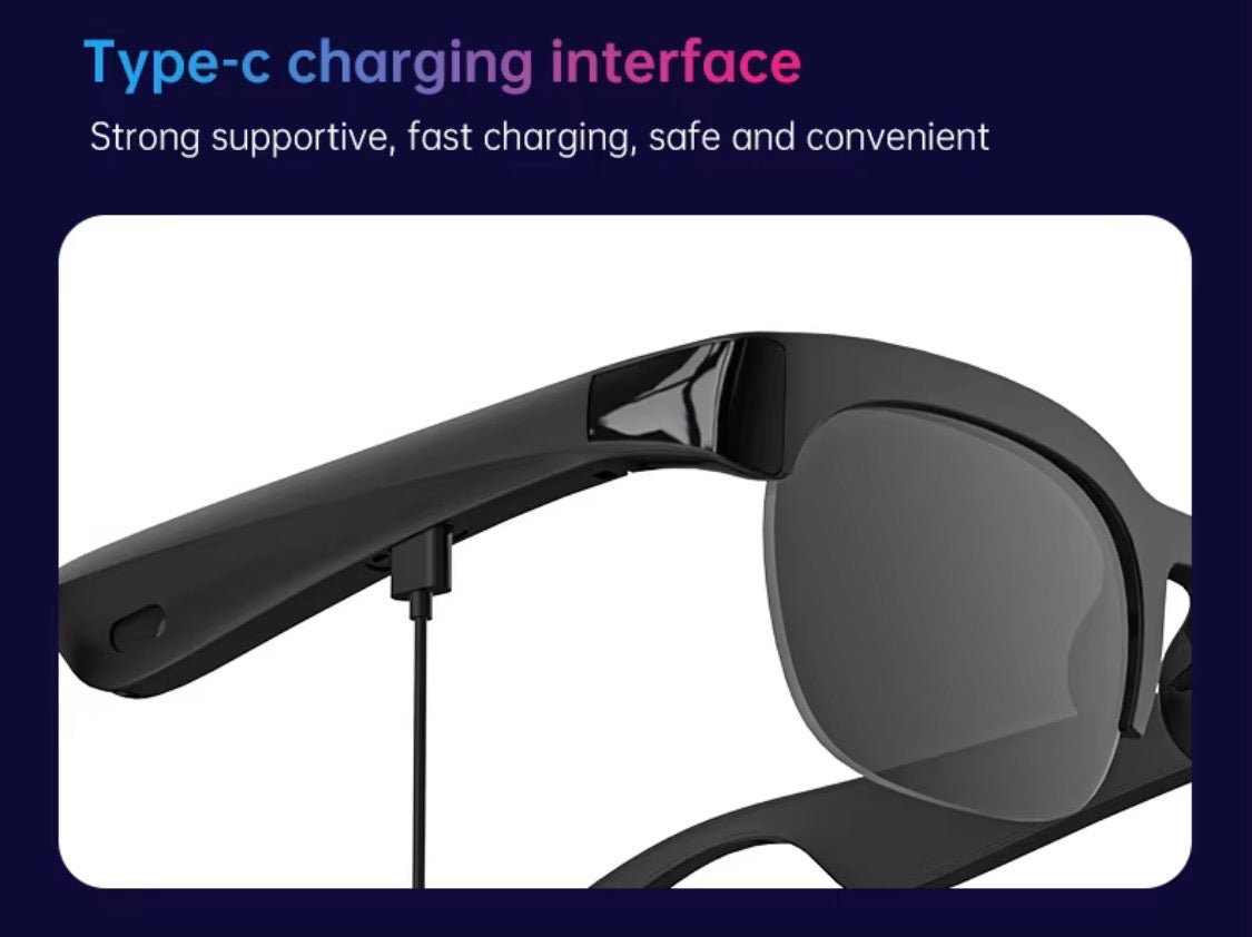 XG89 Wireless Smart Sunglasses: HD Sound, Hands-Free Calling, and UV Protection