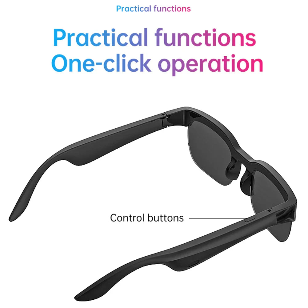 XG89 Wireless Smart Sunglasses: HD Sound, Hands-Free Calling, and UV Protection