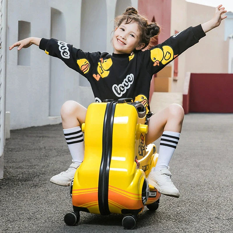 Travel bags for children kids' luggage middle size luggage travel suitcases with wheels