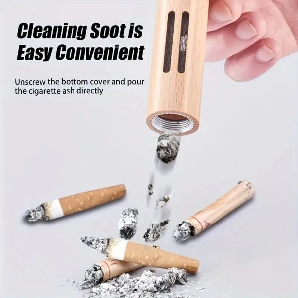 Portable Mini Cigarette Ashtray – Handheld, Easy To Clean, Compact Design For Travel, Home, Office, And Car Use