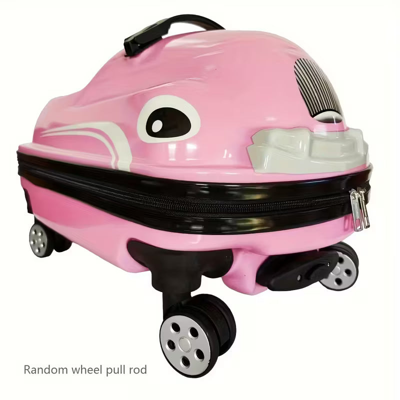 Premium Cartoon Car Spinner Suitcase | 40KG Weight Capacity